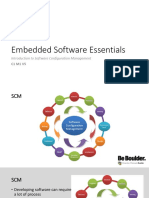 Embedded Software Essentials: Introduction To Software Configuration Management