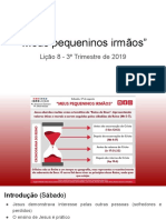 Lição 8 - 3º Trim - Meus Pequeninos Irmãos