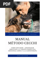 Manual ADIESTRAMIENTO Método CECCHI