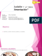 1 - Vida Saludable - 1° y 2° Alimentación