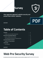 20 Sucuri 2020 Web Pros Survey