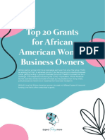 Top 20 Grants For African American Women Business Owners