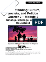 Understanding Culture, Society, and Politics Quarter 2 - Module 2