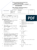 Soal Pts 1 Kelas 6 Matematika - Oke