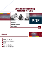 Java and Supporting Features For JEE