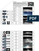 LISTA DE PRECIOS BARRAS, REFLECTORES y FOTOS