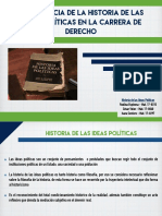 Historia de Las Ideas Politicas TEMA I.
