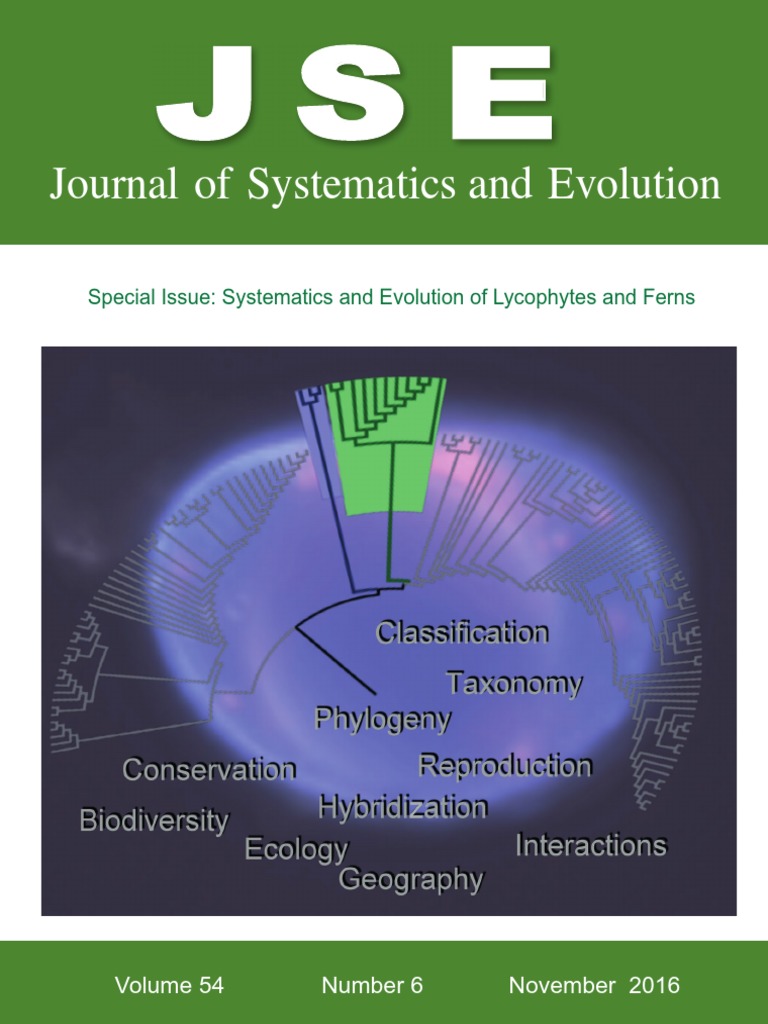 Journal of Systematics and Evolution | PDF | Fern | Biodiversity