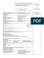 D Visa Form Data