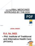 10herbalmedicinesapprovedbythedoh-130813091141-phpapp02
