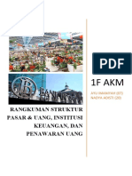 Rangkuman Struktur Pasar