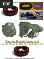 Download 2 Color Paracord Survival Bracelet by   SN53455846 doc pdf