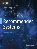 1aggarwal C C Recommender Systems The Textbook