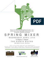 Spring Mixer Poster 2011
