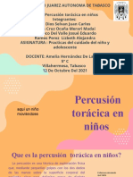 Percusión torácica en niños