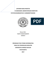 KP - 12018113 - Perawatan Hardware LaBoratorium Komputer SD Muh. 3 Ambarketawang