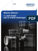 Wavin SiTech+ soil & waste drainage system guide