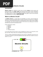 Module 1 (The Electric Circuits)