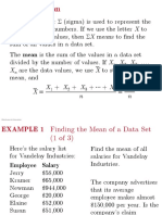 Remark: Mean:, X, X,, X X To Stand For The X N X N