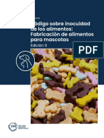 SQF Food Safety Code Pet Food Manufacturing Spanish