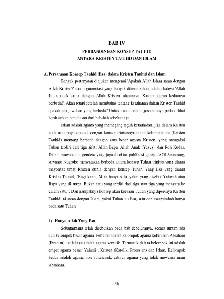 Konsep Ketuhanan Pdf