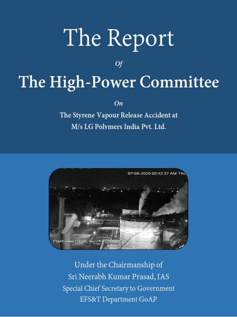 High-Power Committee Report on LG Polymers | PDF