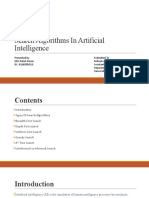 Search Algorithms in Artificial Intelligence