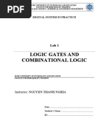 Edit Lab 1 - Logic Gates and Combinational Logic