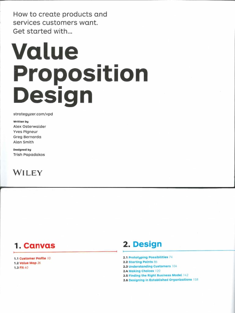 Value Proposition Design | PDF
