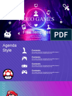 Video Games: Free Templates