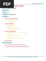 Os - Module 2