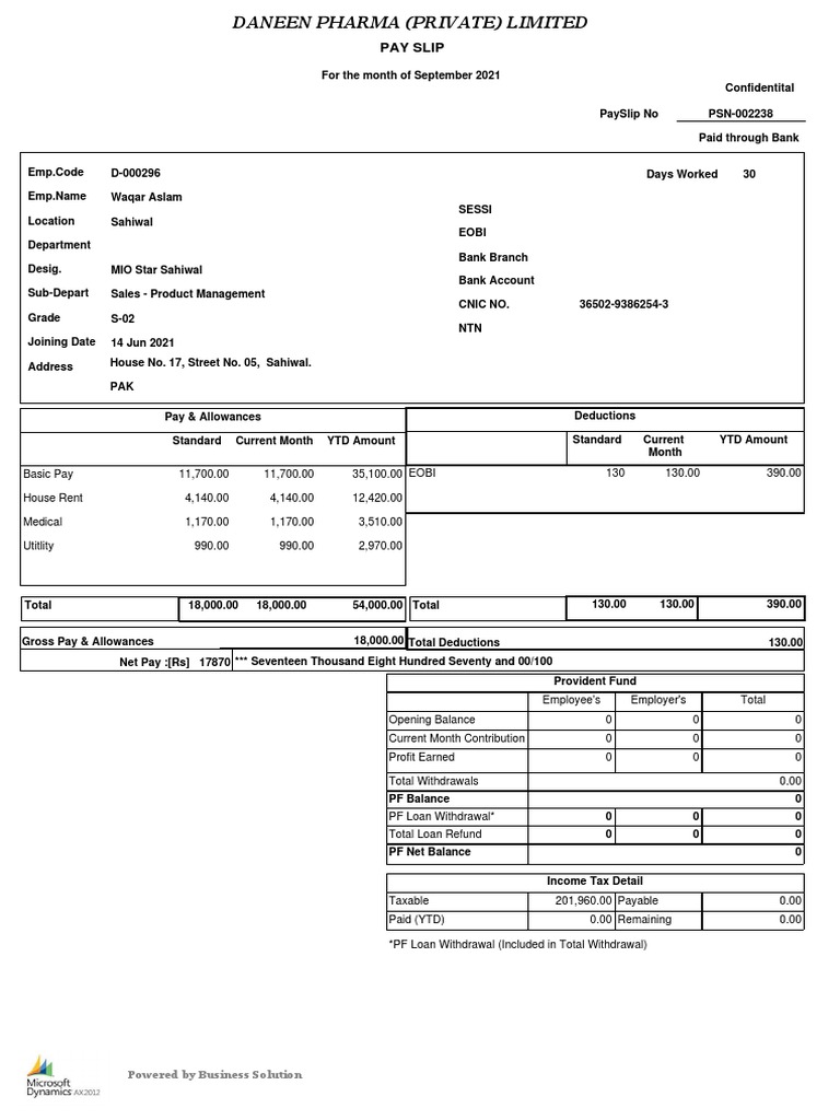 What Is LOP In Salary Slip? Quora, 48 OFF