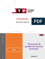 Gestion Gerencial - Semana 11 - 2021