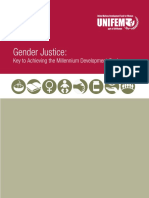 Gender Justice:: Key To Achieving The Millennium Development Goals