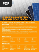 A Multi-Faceted Solar Solution: Emmvee 1500 DC PV Module