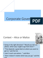 Corporate Governance: DR Shachi Yadav