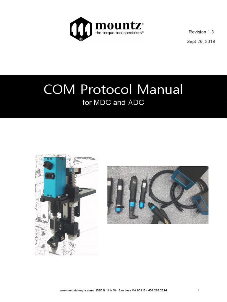 MDC and ADC Communication Protocol Guide | PDF | Telecommunications ...
