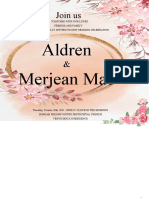 Aldren Merjean Mae: Join Us