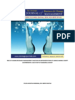 Role of Human Resource Management Function On Implementation of Change Among County Governments: Case Study of Kakamega County