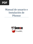 Manual de Usuario de Pfsense Firewall