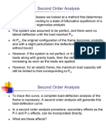 Second Order Analysis: CR CR