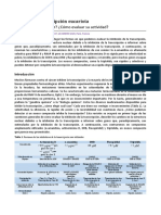 Inhibir La Transcripción Eucariota