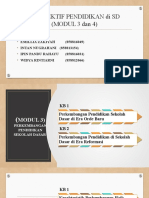 Perspektif Pendidikan Di SD Kelompok 2 (Modul 3 Dan 4)