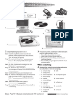 Steps Plus Dla Klasy VI DVD Worksheet 4 Musical Entertainment