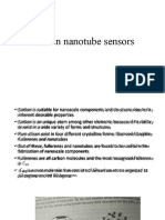 Carbon Nanotube Sensors