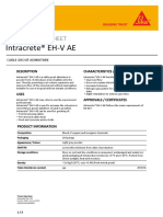 Intracrete® EH-V AE: Product Data Sheet