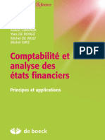 Comptabilite Et Analyse Des Etats Financiers