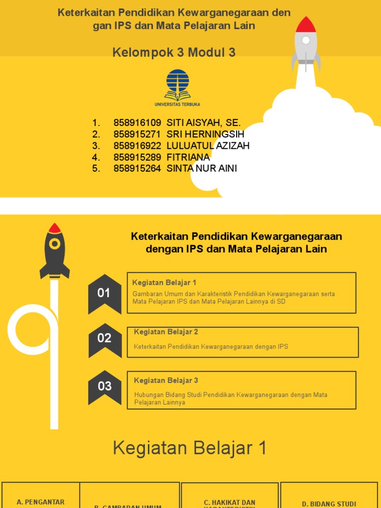 Keterkaitan Pendidikan Kewarganegaraan dan IPS | PDF