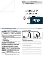 Module in Mapeh 10: Healthcare Providers and Fraudulent Services