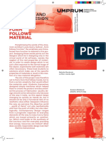 Form Follows Material: Studio of Furniture and Interior Design